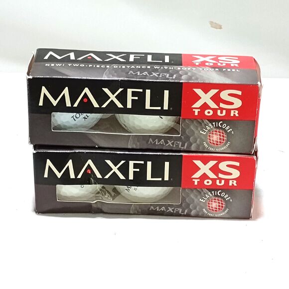Maxfli XS Tour Golf Balls 2 Sleeves White - Picture 1 of 4
